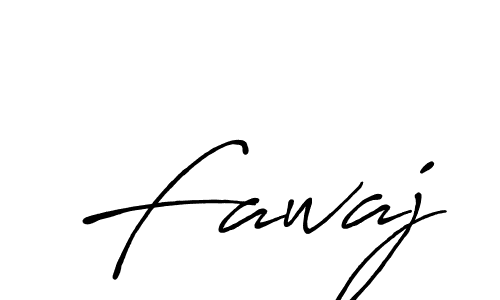 Create a beautiful signature design for name Fawaj. With this signature (Antro_Vectra_Bolder) fonts, you can make a handwritten signature for free. Fawaj signature style 7 images and pictures png