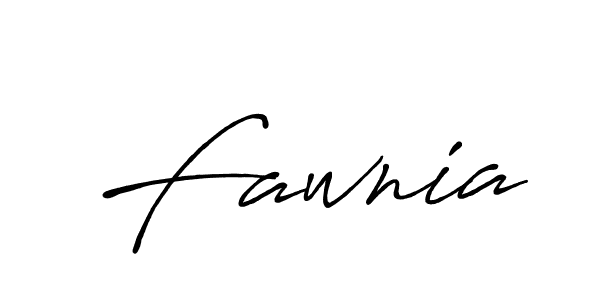 Also we have Fawnia name is the best signature style. Create professional handwritten signature collection using Antro_Vectra_Bolder autograph style. Fawnia signature style 7 images and pictures png