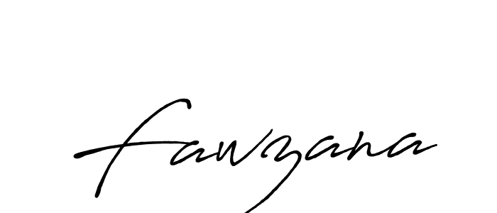 How to make Fawzana signature? Antro_Vectra_Bolder is a professional autograph style. Create handwritten signature for Fawzana name. Fawzana signature style 7 images and pictures png