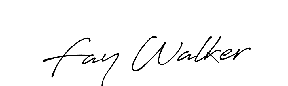 This is the best signature style for the Fay Walker name. Also you like these signature font (Antro_Vectra_Bolder). Mix name signature. Fay Walker signature style 7 images and pictures png