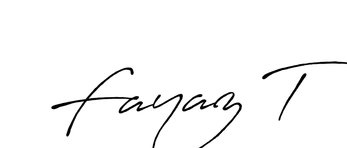 Antro_Vectra_Bolder is a professional signature style that is perfect for those who want to add a touch of class to their signature. It is also a great choice for those who want to make their signature more unique. Get Fayaz T name to fancy signature for free. Fayaz T signature style 7 images and pictures png