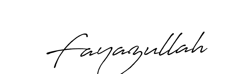 How to make Fayazullah signature? Antro_Vectra_Bolder is a professional autograph style. Create handwritten signature for Fayazullah name. Fayazullah signature style 7 images and pictures png