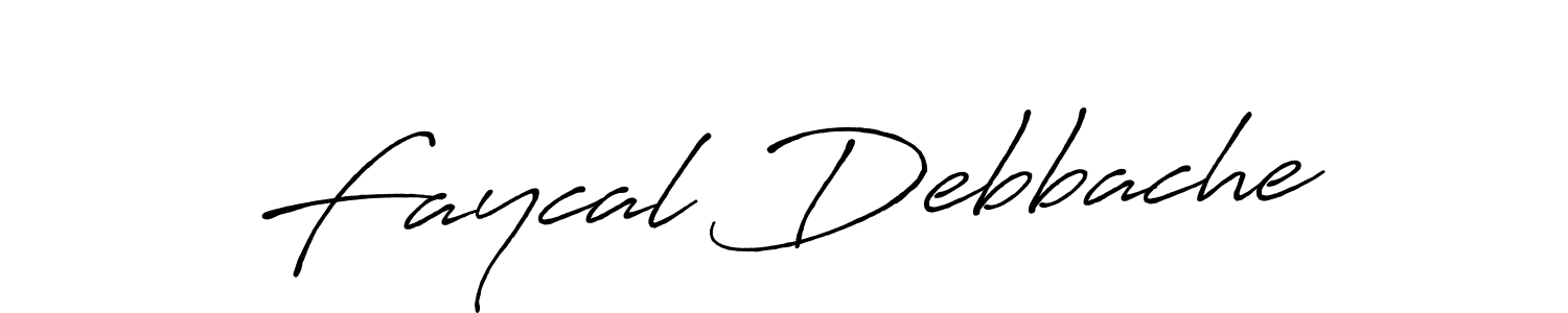 Make a short Faycal Debbache signature style. Manage your documents anywhere anytime using Antro_Vectra_Bolder. Create and add eSignatures, submit forms, share and send files easily. Faycal Debbache signature style 7 images and pictures png
