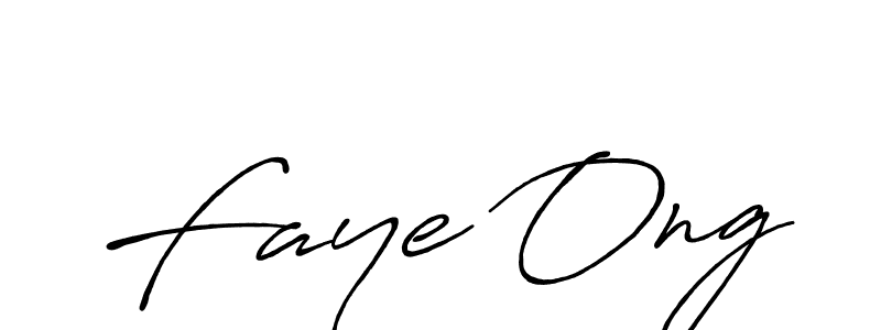 Make a beautiful signature design for name Faye Ong. Use this online signature maker to create a handwritten signature for free. Faye Ong signature style 7 images and pictures png