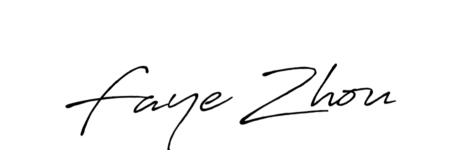 The best way (Antro_Vectra_Bolder) to make a short signature is to pick only two or three words in your name. The name Faye Zhou include a total of six letters. For converting this name. Faye Zhou signature style 7 images and pictures png