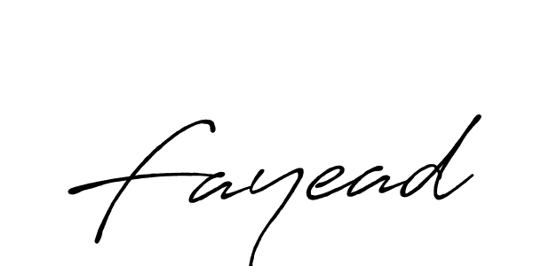 Create a beautiful signature design for name Fayead. With this signature (Antro_Vectra_Bolder) fonts, you can make a handwritten signature for free. Fayead signature style 7 images and pictures png