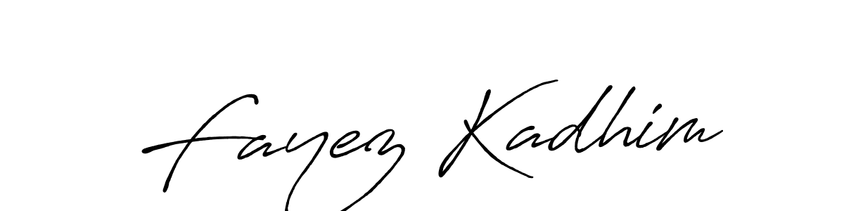 You should practise on your own different ways (Antro_Vectra_Bolder) to write your name (Fayez Kadhim) in signature. don't let someone else do it for you. Fayez Kadhim signature style 7 images and pictures png