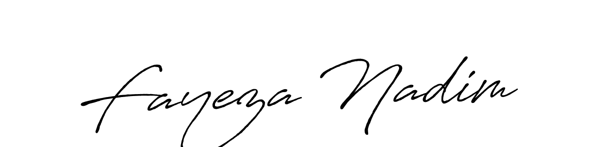 Here are the top 10 professional signature styles for the name Fayeza Nadim. These are the best autograph styles you can use for your name. Fayeza Nadim signature style 7 images and pictures png