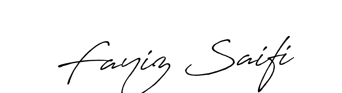 Once you've used our free online signature maker to create your best signature Antro_Vectra_Bolder style, it's time to enjoy all of the benefits that Fayiz Saifi name signing documents. Fayiz Saifi signature style 7 images and pictures png