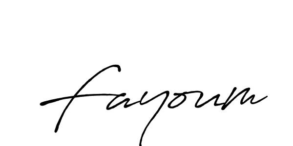Also we have Fayoum name is the best signature style. Create professional handwritten signature collection using Antro_Vectra_Bolder autograph style. Fayoum signature style 7 images and pictures png