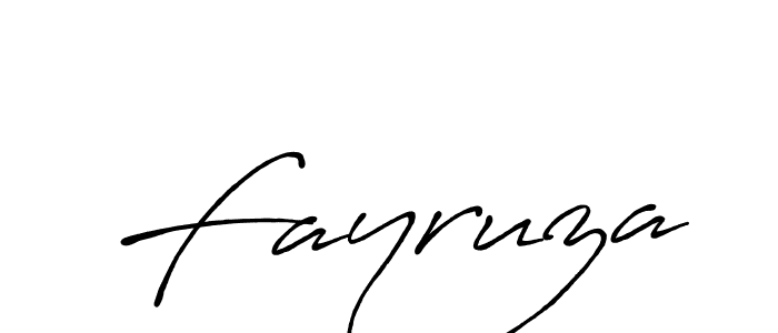if you are searching for the best signature style for your name Fayruza. so please give up your signature search. here we have designed multiple signature styles  using Antro_Vectra_Bolder. Fayruza signature style 7 images and pictures png