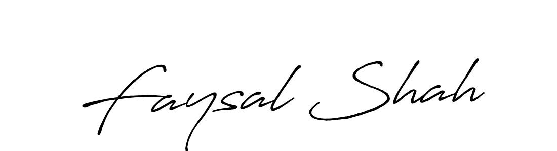 It looks lik you need a new signature style for name Faysal Shah. Design unique handwritten (Antro_Vectra_Bolder) signature with our free signature maker in just a few clicks. Faysal Shah signature style 7 images and pictures png