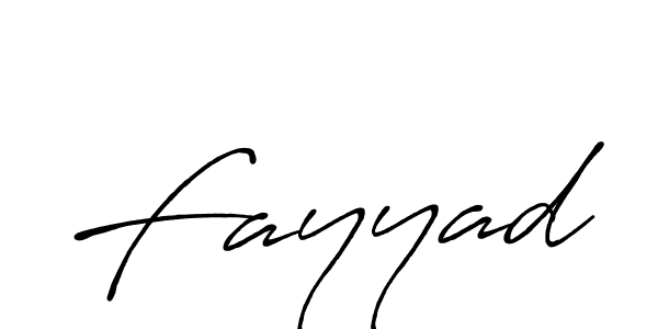 Make a beautiful signature design for name Fayyad. With this signature (Antro_Vectra_Bolder) style, you can create a handwritten signature for free. Fayyad signature style 7 images and pictures png