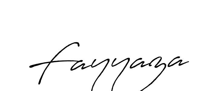 How to make Fayyaza signature? Antro_Vectra_Bolder is a professional autograph style. Create handwritten signature for Fayyaza name. Fayyaza signature style 7 images and pictures png