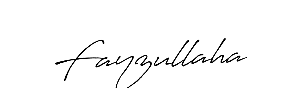 How to make Fayzullaha name signature. Use Antro_Vectra_Bolder style for creating short signs online. This is the latest handwritten sign. Fayzullaha signature style 7 images and pictures png