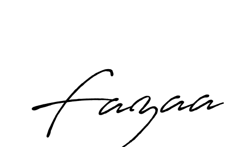 How to make Fazaa name signature. Use Antro_Vectra_Bolder style for creating short signs online. This is the latest handwritten sign. Fazaa signature style 7 images and pictures png