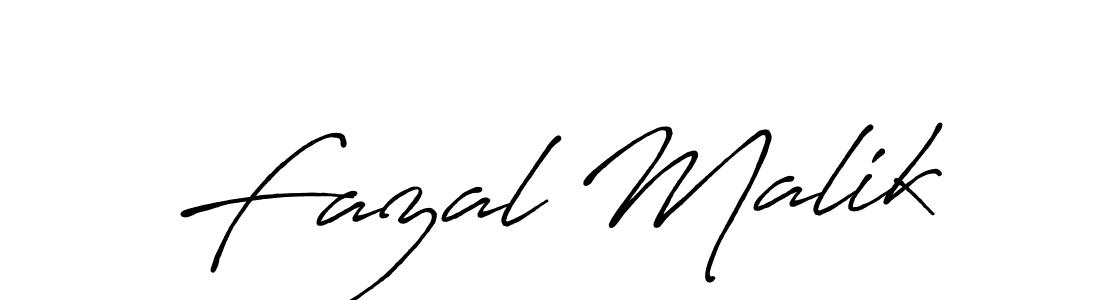 Also we have Fazal Malik name is the best signature style. Create professional handwritten signature collection using Antro_Vectra_Bolder autograph style. Fazal Malik signature style 7 images and pictures png