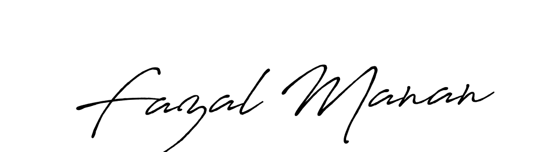 How to make Fazal Manan signature? Antro_Vectra_Bolder is a professional autograph style. Create handwritten signature for Fazal Manan name. Fazal Manan signature style 7 images and pictures png
