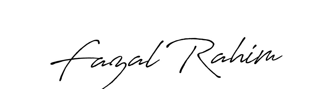 How to make Fazal Rahim signature? Antro_Vectra_Bolder is a professional autograph style. Create handwritten signature for Fazal Rahim name. Fazal Rahim signature style 7 images and pictures png