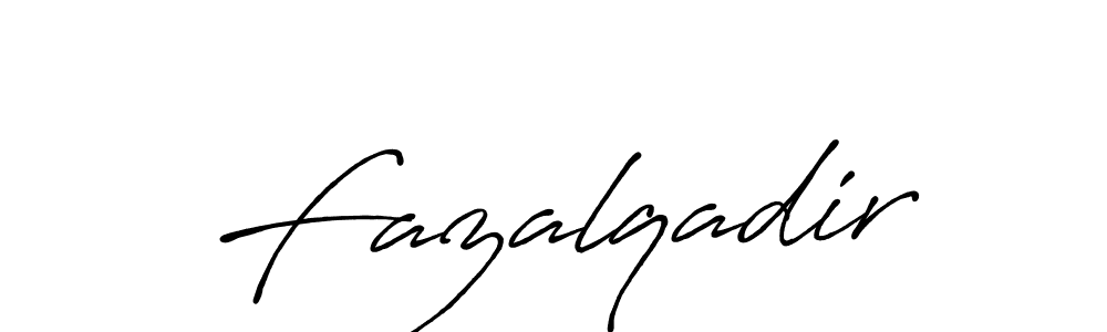 Create a beautiful signature design for name Fazalqadir. With this signature (Antro_Vectra_Bolder) fonts, you can make a handwritten signature for free. Fazalqadir signature style 7 images and pictures png