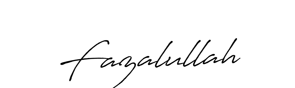 It looks lik you need a new signature style for name Fazalullah. Design unique handwritten (Antro_Vectra_Bolder) signature with our free signature maker in just a few clicks. Fazalullah signature style 7 images and pictures png