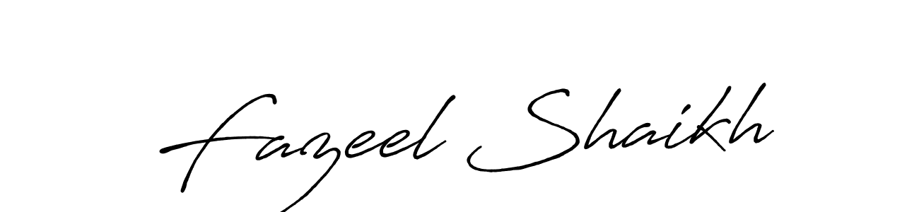 This is the best signature style for the Fazeel Shaikh name. Also you like these signature font (Antro_Vectra_Bolder). Mix name signature. Fazeel Shaikh signature style 7 images and pictures png