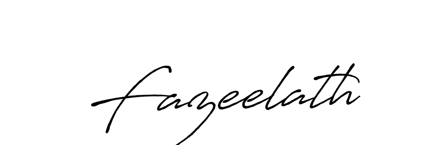 How to make Fazeelath signature? Antro_Vectra_Bolder is a professional autograph style. Create handwritten signature for Fazeelath name. Fazeelath signature style 7 images and pictures png