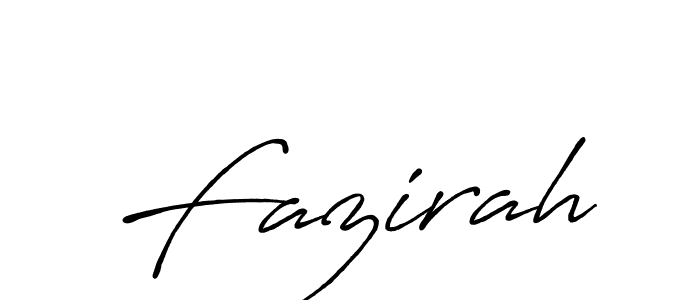 You should practise on your own different ways (Antro_Vectra_Bolder) to write your name (Fazirah) in signature. don't let someone else do it for you. Fazirah signature style 7 images and pictures png