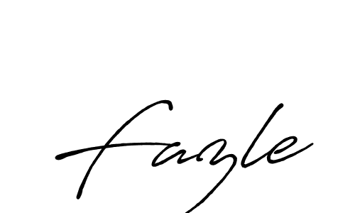 How to make Fazle name signature. Use Antro_Vectra_Bolder style for creating short signs online. This is the latest handwritten sign. Fazle signature style 7 images and pictures png