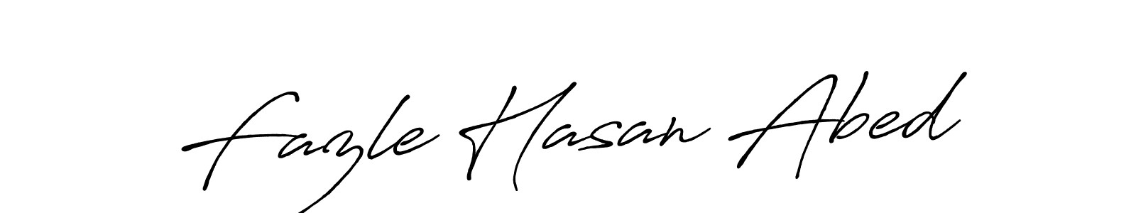 The best way (Antro_Vectra_Bolder) to make a short signature is to pick only two or three words in your name. The name Fazle Hasan Abed include a total of six letters. For converting this name. Fazle Hasan Abed signature style 7 images and pictures png