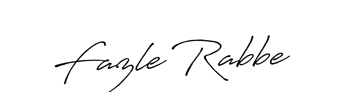 Fazle Rabbe stylish signature style. Best Handwritten Sign (Antro_Vectra_Bolder) for my name. Handwritten Signature Collection Ideas for my name Fazle Rabbe. Fazle Rabbe signature style 7 images and pictures png