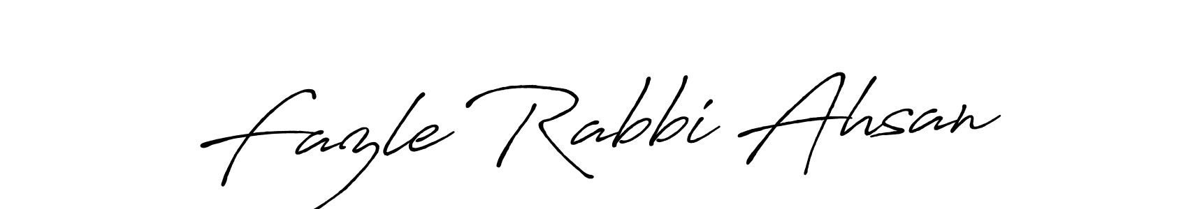 It looks lik you need a new signature style for name Fazle Rabbi Ahsan. Design unique handwritten (Antro_Vectra_Bolder) signature with our free signature maker in just a few clicks. Fazle Rabbi Ahsan signature style 7 images and pictures png