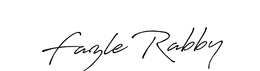 Antro_Vectra_Bolder is a professional signature style that is perfect for those who want to add a touch of class to their signature. It is also a great choice for those who want to make their signature more unique. Get Fazle Rabby name to fancy signature for free. Fazle Rabby signature style 7 images and pictures png