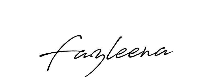How to make Fazleena signature? Antro_Vectra_Bolder is a professional autograph style. Create handwritten signature for Fazleena name. Fazleena signature style 7 images and pictures png