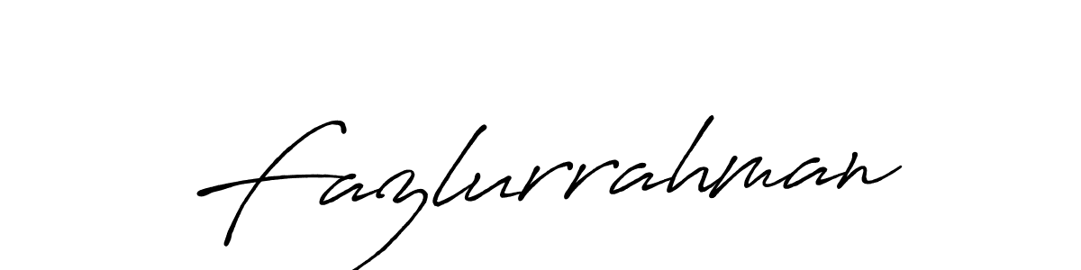 Fazlurrahman stylish signature style. Best Handwritten Sign (Antro_Vectra_Bolder) for my name. Handwritten Signature Collection Ideas for my name Fazlurrahman. Fazlurrahman signature style 7 images and pictures png