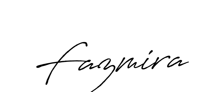 Also we have Fazmira name is the best signature style. Create professional handwritten signature collection using Antro_Vectra_Bolder autograph style. Fazmira signature style 7 images and pictures png