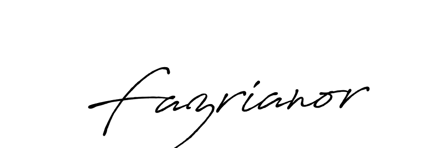 Similarly Antro_Vectra_Bolder is the best handwritten signature design. Signature creator online .You can use it as an online autograph creator for name Fazrianor. Fazrianor signature style 7 images and pictures png