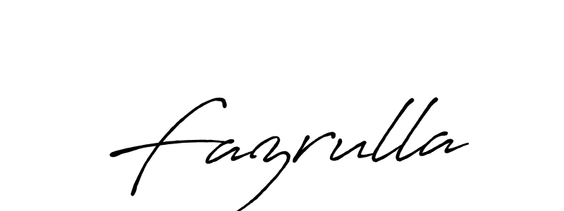 The best way (Antro_Vectra_Bolder) to make a short signature is to pick only two or three words in your name. The name Fazrulla include a total of six letters. For converting this name. Fazrulla signature style 7 images and pictures png