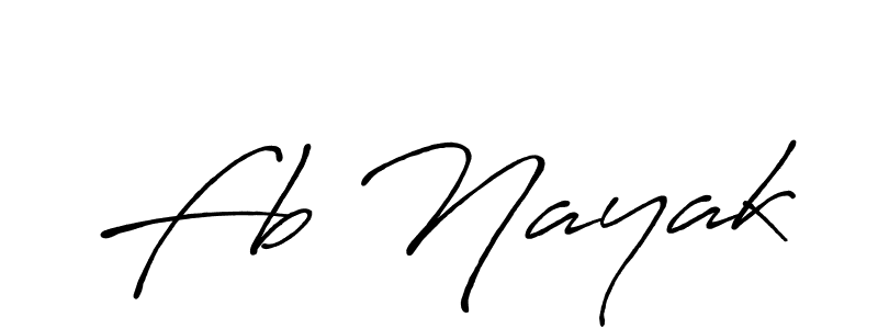 Make a beautiful signature design for name Fb Nayak. Use this online signature maker to create a handwritten signature for free. Fb Nayak signature style 7 images and pictures png