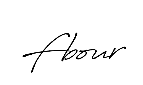 How to make Fbour signature? Antro_Vectra_Bolder is a professional autograph style. Create handwritten signature for Fbour name. Fbour signature style 7 images and pictures png