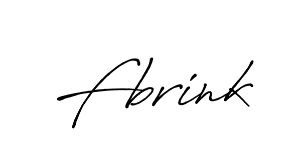 Fbrink stylish signature style. Best Handwritten Sign (Antro_Vectra_Bolder) for my name. Handwritten Signature Collection Ideas for my name Fbrink. Fbrink signature style 7 images and pictures png