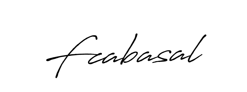 Use a signature maker to create a handwritten signature online. With this signature software, you can design (Antro_Vectra_Bolder) your own signature for name Fcabasal. Fcabasal signature style 7 images and pictures png