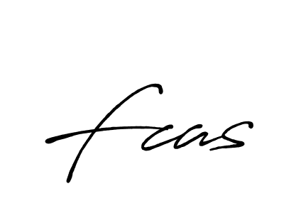 Design your own signature with our free online signature maker. With this signature software, you can create a handwritten (Antro_Vectra_Bolder) signature for name Fcas. Fcas signature style 7 images and pictures png