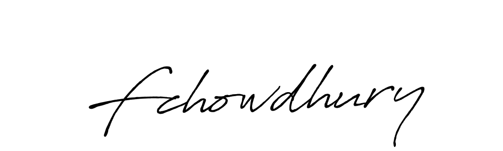 You should practise on your own different ways (Antro_Vectra_Bolder) to write your name (Fchowdhury) in signature. don't let someone else do it for you. Fchowdhury signature style 7 images and pictures png