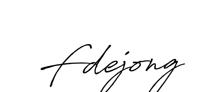 Best and Professional Signature Style for Fdejong. Antro_Vectra_Bolder Best Signature Style Collection. Fdejong signature style 7 images and pictures png