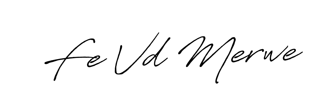 How to Draw Fe Vd Merwe signature style? Antro_Vectra_Bolder is a latest design signature styles for name Fe Vd Merwe. Fe Vd Merwe signature style 7 images and pictures png