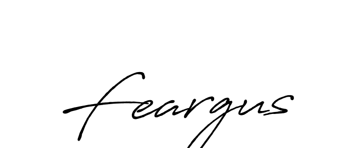 It looks lik you need a new signature style for name Feargus. Design unique handwritten (Antro_Vectra_Bolder) signature with our free signature maker in just a few clicks. Feargus signature style 7 images and pictures png