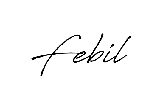 Make a beautiful signature design for name Febil. Use this online signature maker to create a handwritten signature for free. Febil signature style 7 images and pictures png