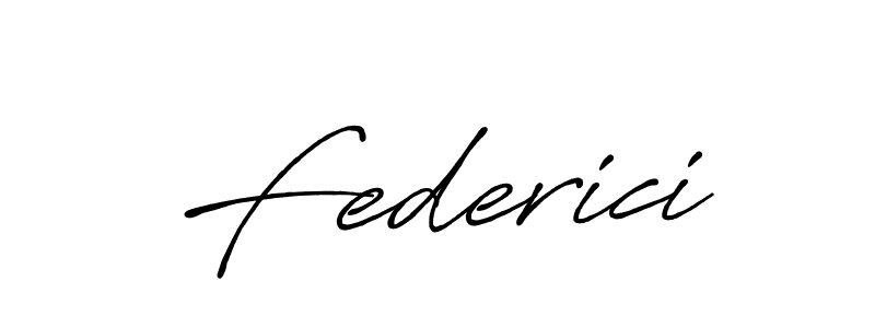 Also You can easily find your signature by using the search form. We will create Federici name handwritten signature images for you free of cost using Antro_Vectra_Bolder sign style. Federici signature style 7 images and pictures png