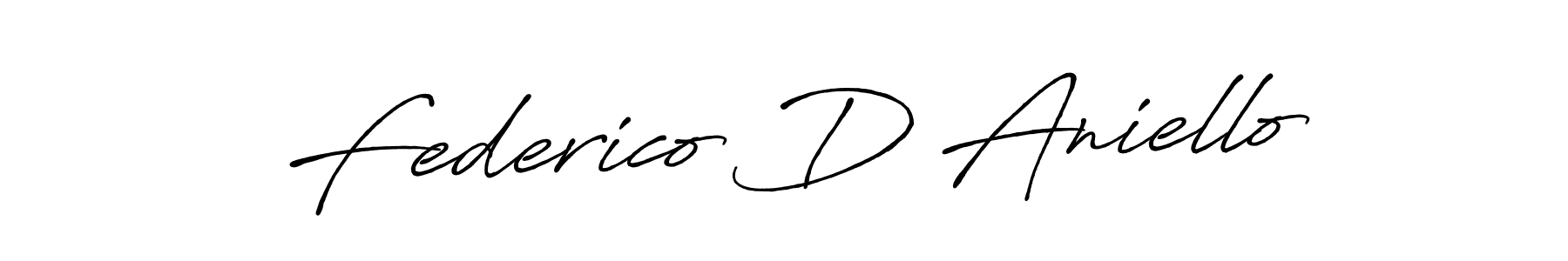Antro_Vectra_Bolder is a professional signature style that is perfect for those who want to add a touch of class to their signature. It is also a great choice for those who want to make their signature more unique. Get Federico D Aniello name to fancy signature for free. Federico D Aniello signature style 7 images and pictures png